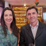 Fabiana Fae, da Fae Viagens, e Paulo Requena, da R11