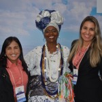 Adriana Lopes, Marly Trindade e Alessandra Veiga, da Setur Bahia