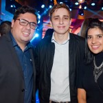 Alex Santos, Luís Henrique Furtado e Rafaela Maldonado, da R11 Travel