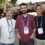 Alexandre Gurgel, da New It, Tiago Barbosa, da Flot, e Fabricio Stocco, da Feat Event & Travel