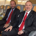 Andrea Taddei, diretor de Operações da ITA Airways no Brasil e Domenico Fornara, Cônsul Geral da Itália no Brasil