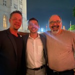 Bruno Reis, diretor-presidente da Emprotur, Leandro Aragonez, coordenador dos Parceiros Globais da IGLTA, e Sergio Gouvêa, da Promo