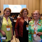 Lucy Tasca, Regina Celia e Mathilde Cheskys, da Guga Turismo