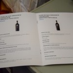 Cardápio de bebidas da classe Executiva da Ita Airways