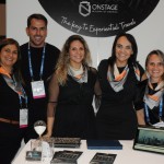 Claudia de Oliveira, Rodrigo Branco, Jessica Nardulli, Annie Bittencourt e Silvia Cervi, da OnStage