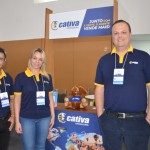 Cristian Oliveira, Adri Schilichta e Mateus Eidt, da Cativa Operadora