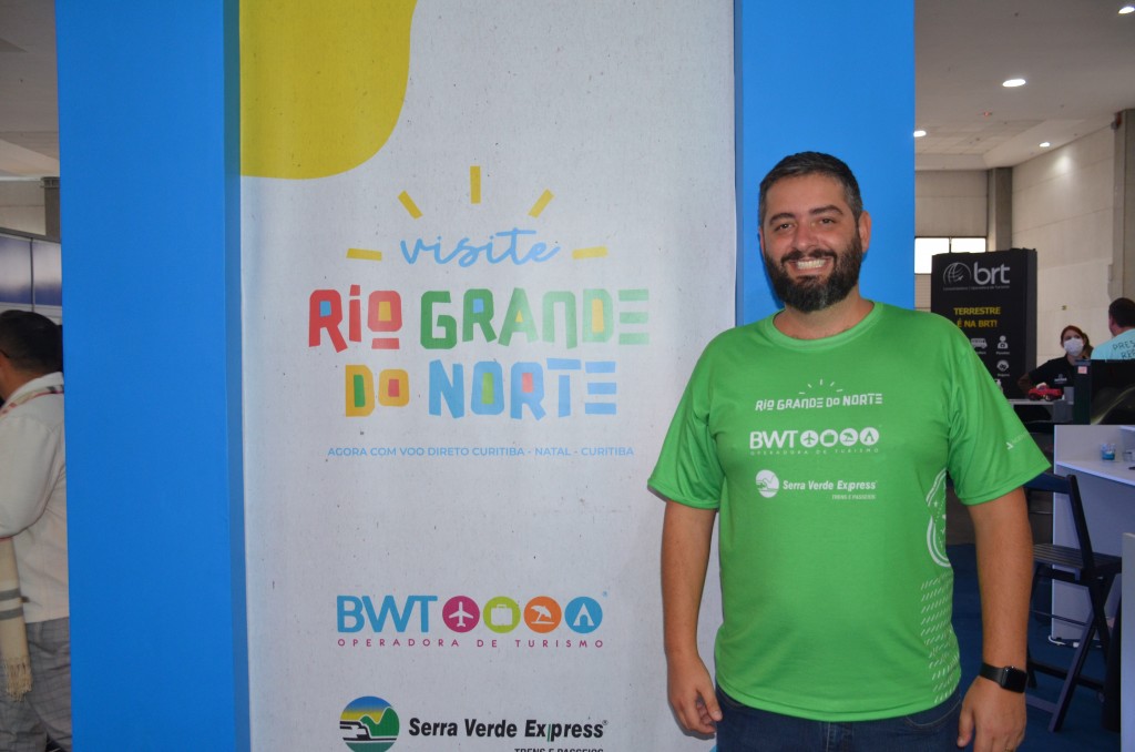 Gabriel Cordeiro, gerente-geral da BWT Operadora falou sobre a aposta no Rio Grande do Norte e participação na Expo Paraná.