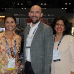 Danielle Roman, da Interamerican, Elmer Richardson, do US Commercial Service Brazil, e Jussara Haddad, do Consulado dos EUA