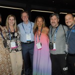 Deborah Baldin, da Disney, Lucia Motta, da Nice via Apia, Jeff van Langeveld, da Disney, Marianna Reis, da Personal RGE, Alexandre Lima, da New It, e Luiz Araujo, da Disney