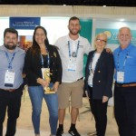 Dirceu Neto, da CVC, Nara Azevedo, do Atlantic Hotel, Jonathan Rosen, do Segway Fort Lauderdale, Lidia Gorzelany, de Pompano Beach, e Paul Mason do Visit Lauderdale