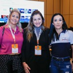 Alexandra Berdugo, da Alexandra Turismo, Anne Ferrer, da Annestour, e Cristiane Oliveira, da ViagensPromo