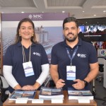 Januaria Rodrigues e Marcos Souza, da MSC Cruzeiros