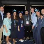 Javier Moreno e Cinthia Douglas, da Disney, Giulliana Mesquita, Luiza Leopoldo e Paulo Biondo, da Azul, Jeff van Langeveld, da Disney, Cristina Yoshida, da Azul, e Luiz Araujo, da Disney