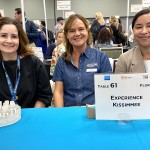 Juliana Leveroni, Anadi Luchetti e Lurvin Millward, de Experience Kissimmee