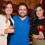 Juliana Mendonça, da Reservai Viagens; Marcus Motta, da Teresa Perez; e Janaina Almeida, da The Blue Prime