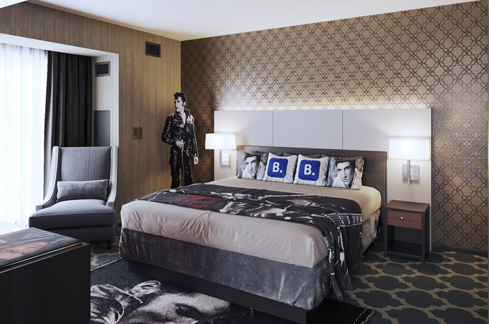 Booking terá nova acomodação temática inspirada no filme "ELVIS" 1 Pernoite na The Guest House at Graceland pode ser reservado na plataforma e celebra o novo filme inspirado na vida do cantor.