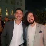 Leandro Aragones, da IGLTA, com Diemerson Batista, da Delta Air Lines