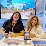 Mariana Gramático, gerente de Contas e Alice Lopes, executiva de Contas do C Desing Hotel