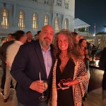 Michael Nagy, diretor de Vendas e Marketing do Fairmont Rio de Janeiro, e Mari Masgrau, do M&E