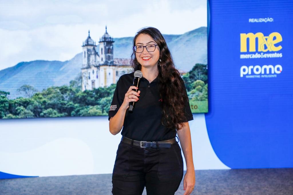 No Rio, destinos parceiros do Roadshow M&E Nacional divulgam suas novidades 3 Michele Andrade, da Setur-MG