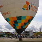 Participantes puderam experienciar um passeio de balão estacionário com a Soul