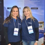 Rafaela Weiber e Grazielle Costa, da Slaviero Hotéis