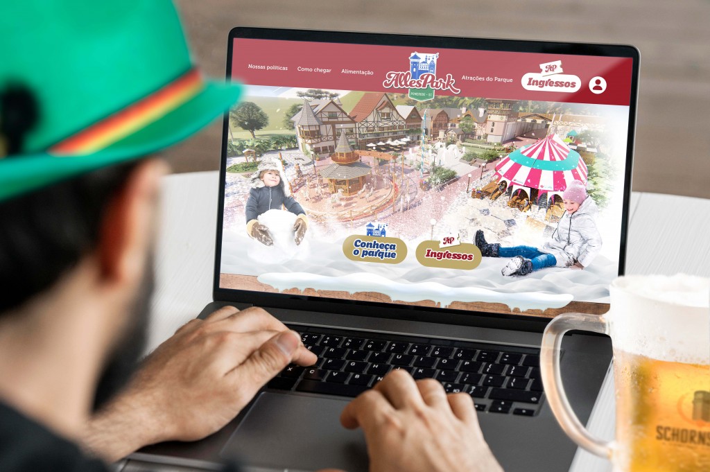 Alles Park Pomerode inicia vendas de ingressos online Site Alles Park