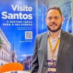 Tiago Guedes, assessor de Comunicação do Visite Santos