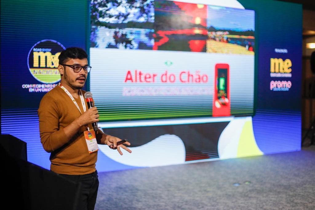 No Rio, destinos parceiros do Roadshow M&E Nacional divulgam suas novidades 5 Victor Lopes, da coordenação de Marketing da Setur-PA