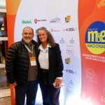 Geraldo Rocha, da GR Turismo, e Mari Masgrau, do M&E