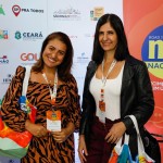 Elma Janara, da Águas Claras Turismo, e Cristina Ribeiro, da Milia Tur