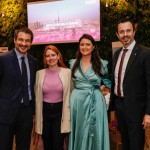 Tatiana Issa, do Turismo de Dubai, entre Ignacio Palácios, Fernanda Zebral e Eduardo Mariani, da MSC Cruzeiros