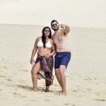 Os pontos visitados serviram de pano de fundo para vídeos e fotografias postadas nas redes sociais