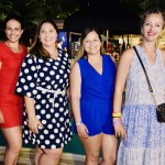 Fabiana Duarte, da Gaibu Viagens; Juliana Moreira, da Mundial Viagens; Aline Santos, da Royalt Viagens; Débora Borgs, da Viajemais