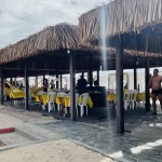 O restaurante Barraca Miramar tem capacidade para até 950 pessoas