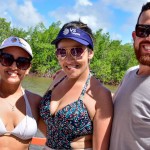 Juliana Giovanini e Gessica Samara, da VS Viagem e Pablo Vasconcelos, da Vasconcelos Turismo