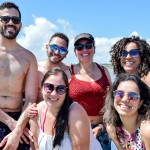 Fernando Tomaz, da Viagens Personalizadas; Mauro Barreira, da @viagens; Vanuza Oliveira, da Viagem e Turismo; Rosa Moreira, da Levo Air; Mirtes Magali de  Souza, Marisol Viagens; e Gabriela Abreu, Terra Nova Viagens