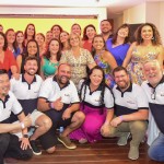 Agentes de viagens com a equipe da ViagensPromo