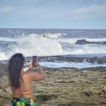 Muitas sessões de fotos da natureza foram organizadas pelos agentes, que puderam explorar o destino