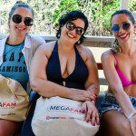 Débora Borgs; Viajemais, Danielle Amorim, da Sol Sayão Viagens e Michelle Lemos, da Voe Feliz