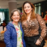 Socorro Melo, da Ambiental, e Elaine Veiga, da Agaxtur