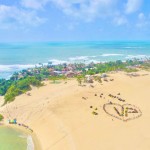 Durante o passeio de buggy os agentes de viagens fizeram uma homenagem em agradecimento à ViagensPromo  - Foto: reprodução ViagensPromo
