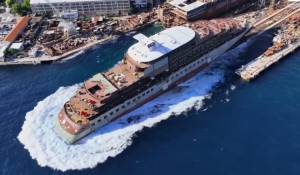 Scenic Eclipse II passa por testes de flutuação; veja vídeo