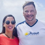 Natalia Arruda, da Natureza Tur e Márcio Dantas, da Anauê Receptivo