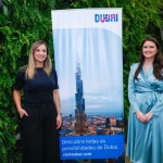 Cibele Moulin e Tatiana Issa, do Turismo de Dubai