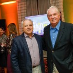 Carlos Prado, da Tour House, e Roy Taylor, do M&E Carlos Prado, da Tour House, e Roy Taylor, do M&E