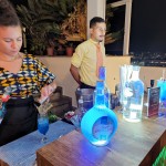 Blue Curaçao, tradicional licor da ilha caribenha Blue Curaçao, tradicional licor da ilha caribenha