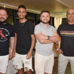 Magno Rosa, da  it’s time; Paulo Vito, da Lakkos; Israel Santiago, da Asa Viagens;  e  Marlon Prado, da Uai Viagens e Vistos