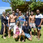 Agentes do interior e da capital de São Paulo e Minas Gerais aproveitando a estrutura do Parrachos Beach Club em Maracajaú