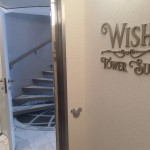 Entrada da Wish Tower Suite, que possui três quartos separados, sendo a maior do navio